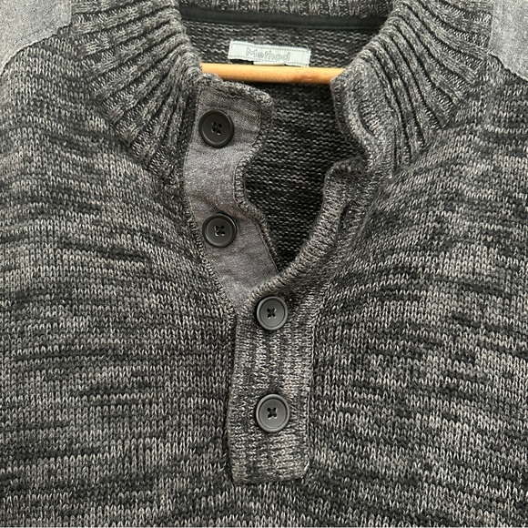Method XXL grey button up sweater - Picture 5 of 7